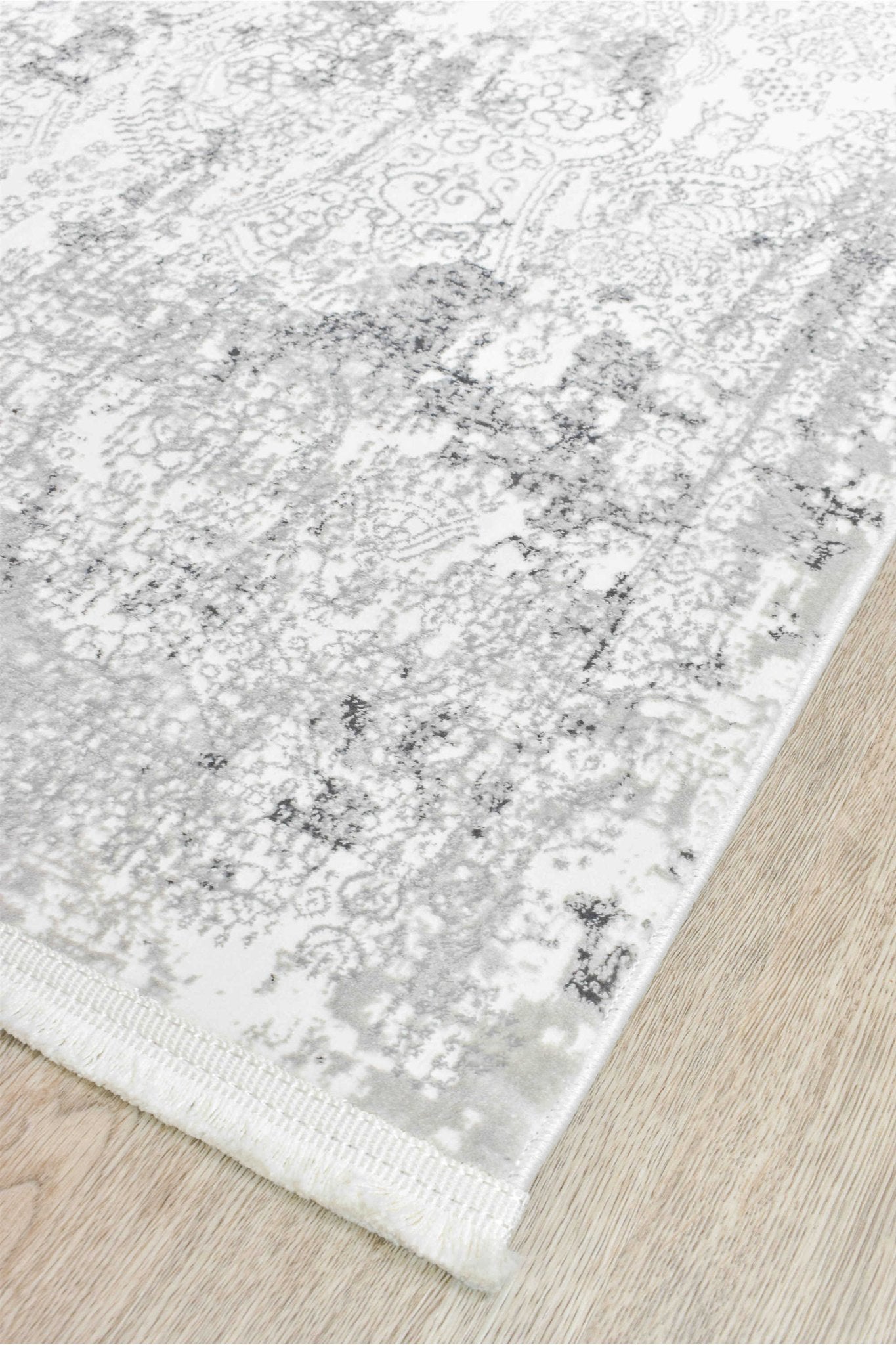 Phoenix 27084A Beige Bravado Rug - Floorsome - INDOOR/OUTDOOR - ARORA - 27084A - DGREY - CREAM - 80X300 - INDOOR/OUTDOOR