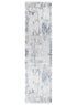 Phoenix 27084A White Belle Rug - Floorsome - INDOOR/OUTDOOR - ARORA - 27084A - BLUE - CREAM - 80X300 - INDOOR/OUTDOOR
