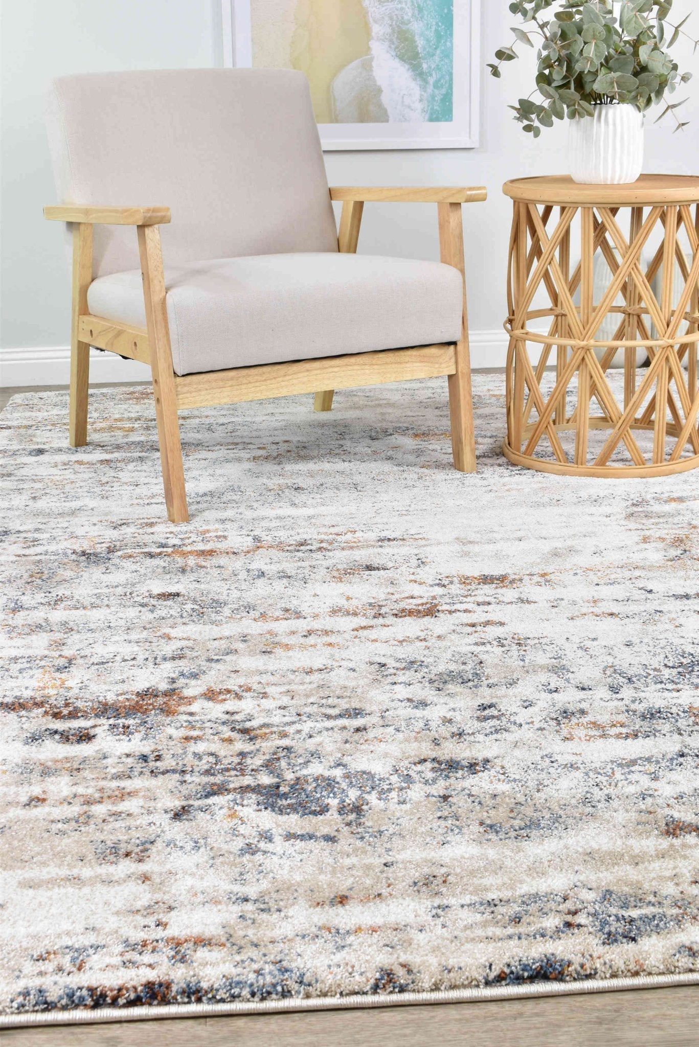 Phoenix B0151A Orangeade - Floorsome - INDOOR/OUTDOOR - FLO - B0151A - NAVY - 160X230 - INDOOR/OUTDOOR