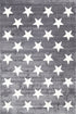 Piccolo Charcoal and White Stars Kids Rug - Floorsome - Kids - PICC1201592795 - Kids