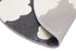 Piccolo Dark Grey and White Cloud Kids Rug - Floorsome - Kids - PICC1201592495 - Kids