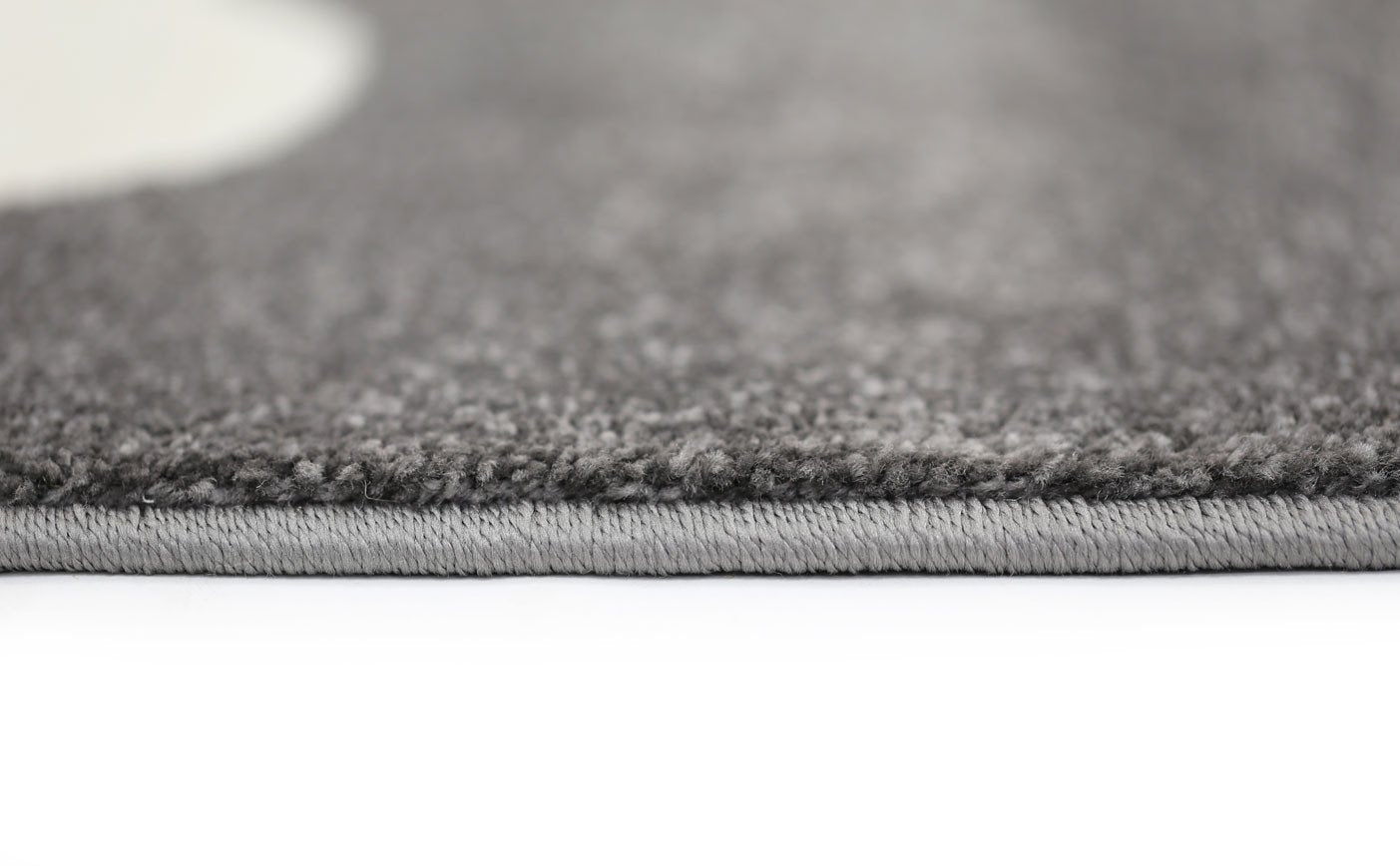 Piccolo Dark Grey and White Cloud Kids Rug - Floorsome - Kids - PICC1201592495 - Kids