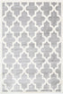 Piccolo Light Grey and White Lattice Pattern Kids Rug - Floorsome - Kids - PICC1202051896 - Kids