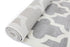 Piccolo Light Grey and White Lattice Pattern Kids Rug - Floorsome - Kids - PICC1202051896 - Kids