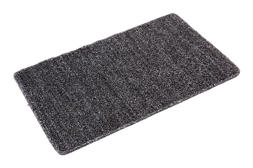 Polycot Black Non Slip Mat - Floorsome - Kitchen Mat - KITPOLBLK050080 - Kitchen Mat