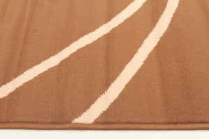 Poppies Modern Rug Beige - Floorsome - Modern