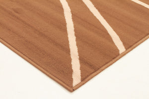 Poppies Modern Rug Beige - Floorsome - Modern