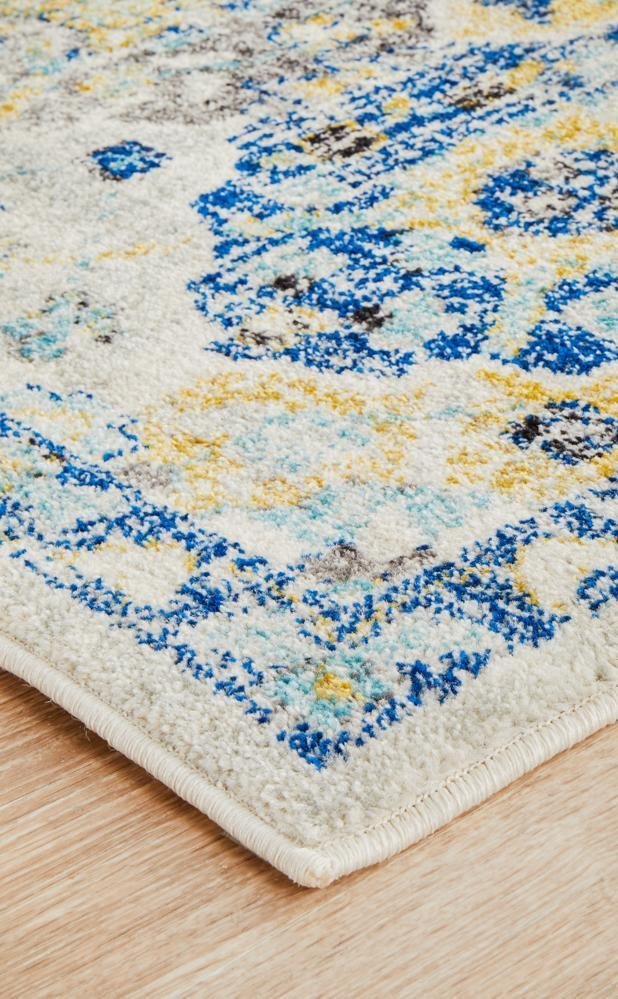 Poppy Multi Transitional Runner Rug - Floorsome - Modern - EVO - 266 - MULT - 300X80 - Modern