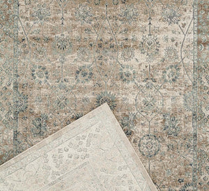 Providence Esquire Vine Traditional Cream Rug - Floorsome - Providence