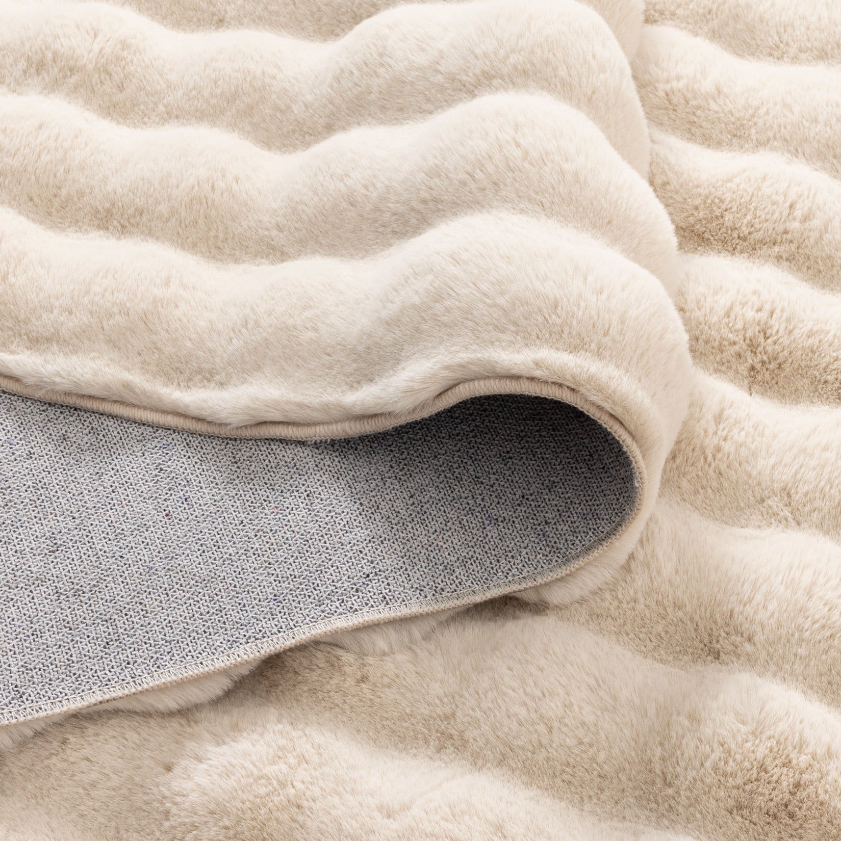 Purity Washable Rug Beige - Floorsome - Area Rug - PURI150BEIG - Area Rug