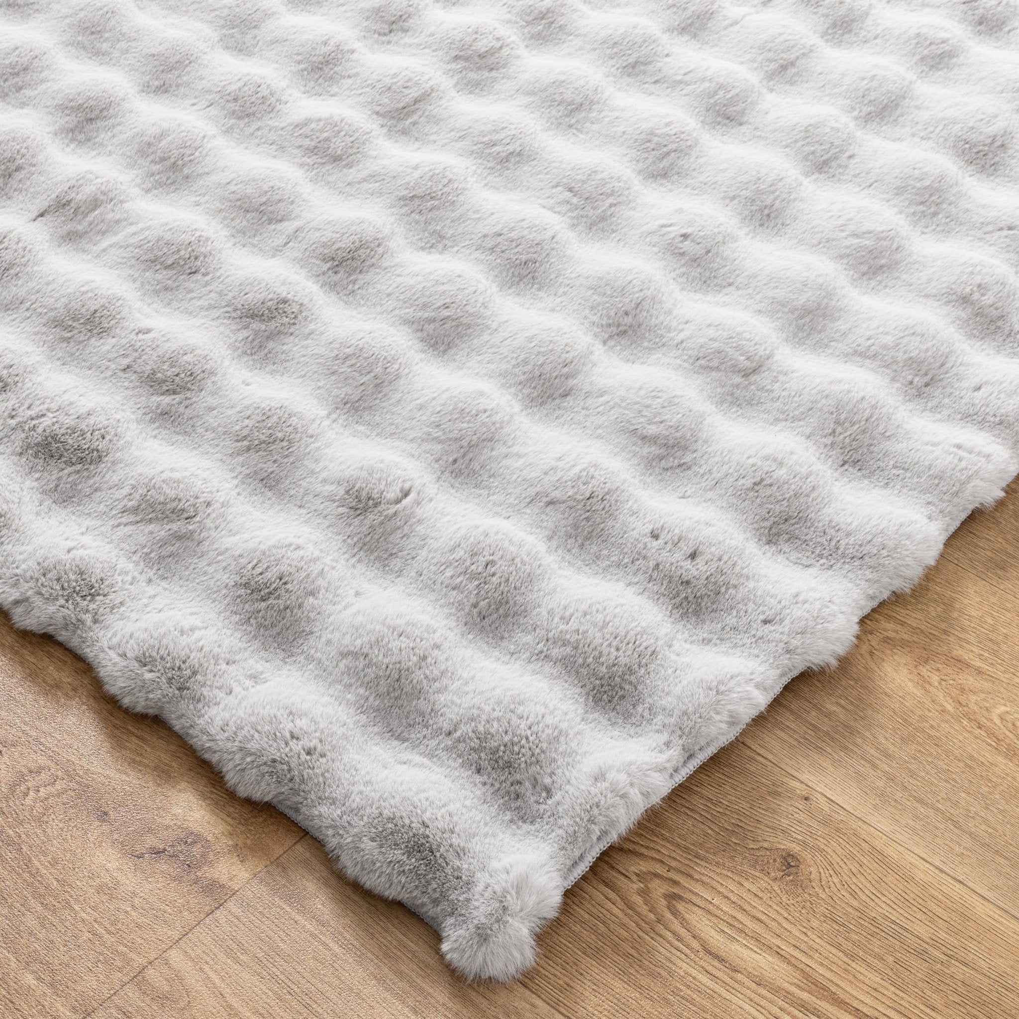 Purity Washable Rug Silver - Floorsome - Area Rug - PURI150SILV - Area Rug