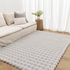 Purity Washable Rug Silver - Floorsome - Area Rug - PURI150SILV - Area Rug