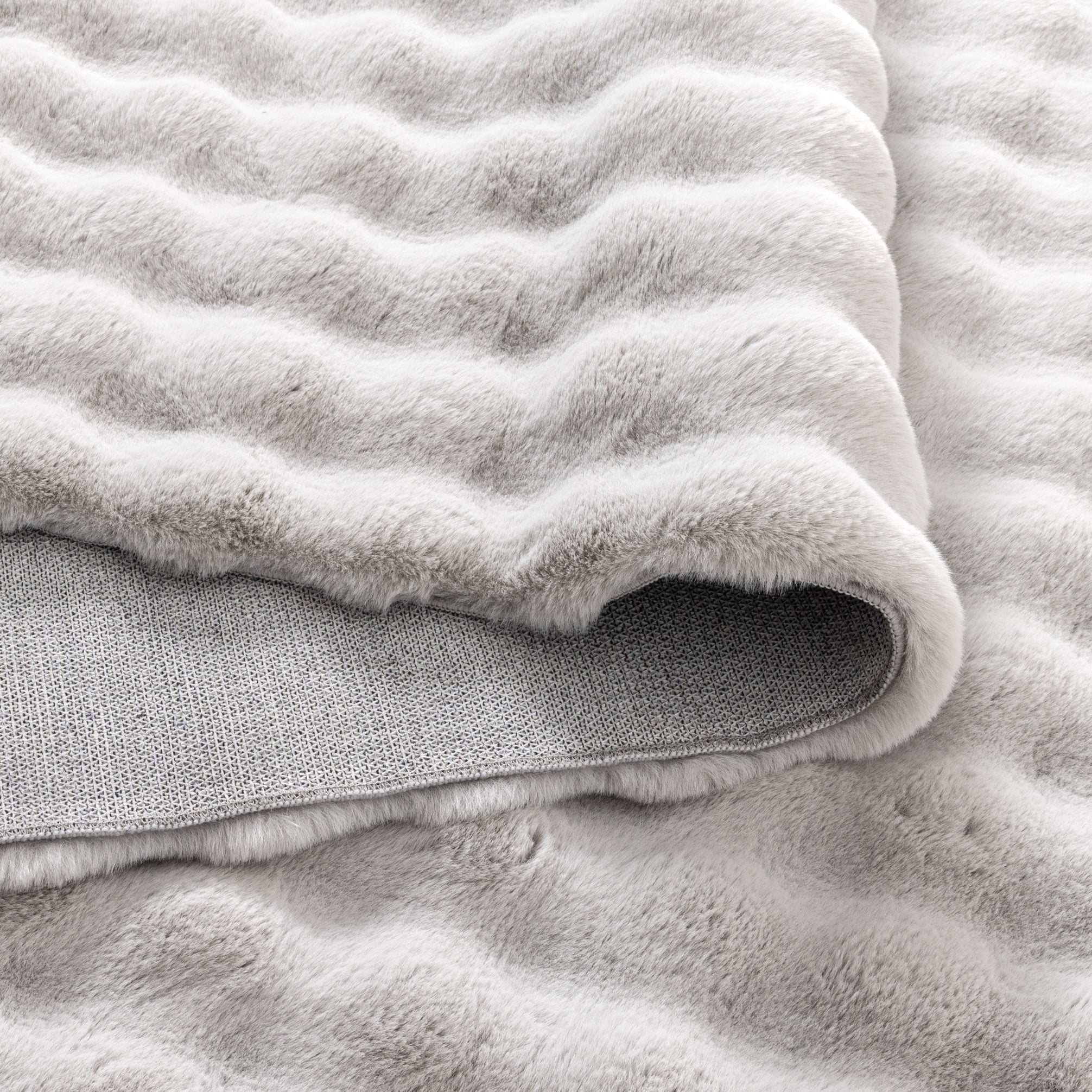 Purity Washable Rug Silver - Floorsome - Area Rug - PURI150SILV - Area Rug