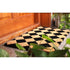 PVC Backed Coir Door Mat - Diamond 90x60cm - Floorsome - Door Mat - DMDIAMOND006090 - Door Mat