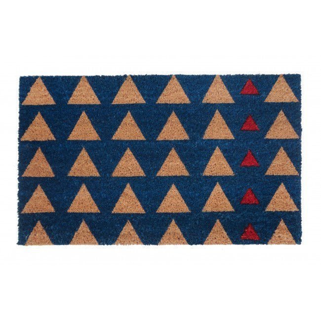 PVC Backed Coir Door Mat - Triad 90x60cm - Floorsome - Door Mat - DMTRIAD00006090 - Door Mat