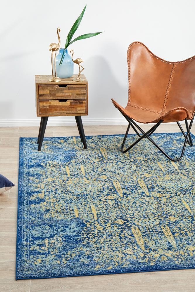 Radiance 411 Royal Blue Rug - Floorsome - Radiance Collection - RAD - 411 - ROYL - 230X160 - Radiance Collection