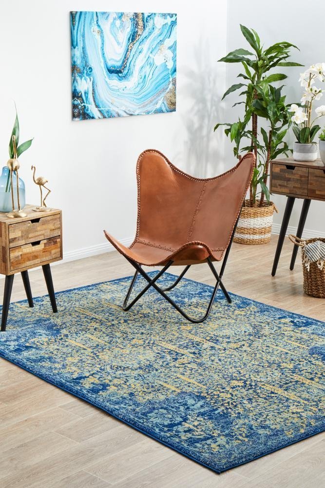 Radiance 411 Royal Blue Rug - Floorsome - Radiance Collection - RAD - 411 - ROYL - 230X160 - Radiance Collection