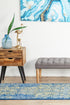 Radiance 411 Royal Blue Runner Rug - Floorsome - Radiance Collection - RAD - 411 - ROYL - 300X80 - Radiance Collection