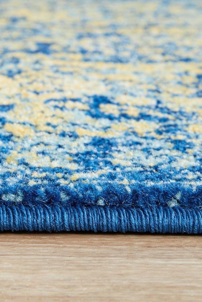Radiance 411 Royal Blue Runner Rug - Floorsome - Radiance Collection - RAD - 411 - ROYL - 300X80 - Radiance Collection