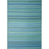 Recycled Plastic Outdoor Rug - Cancun Aqua - Floorsome - Outdoor Rugs - PLRCANAQ0090179 - Outdoor Rugs