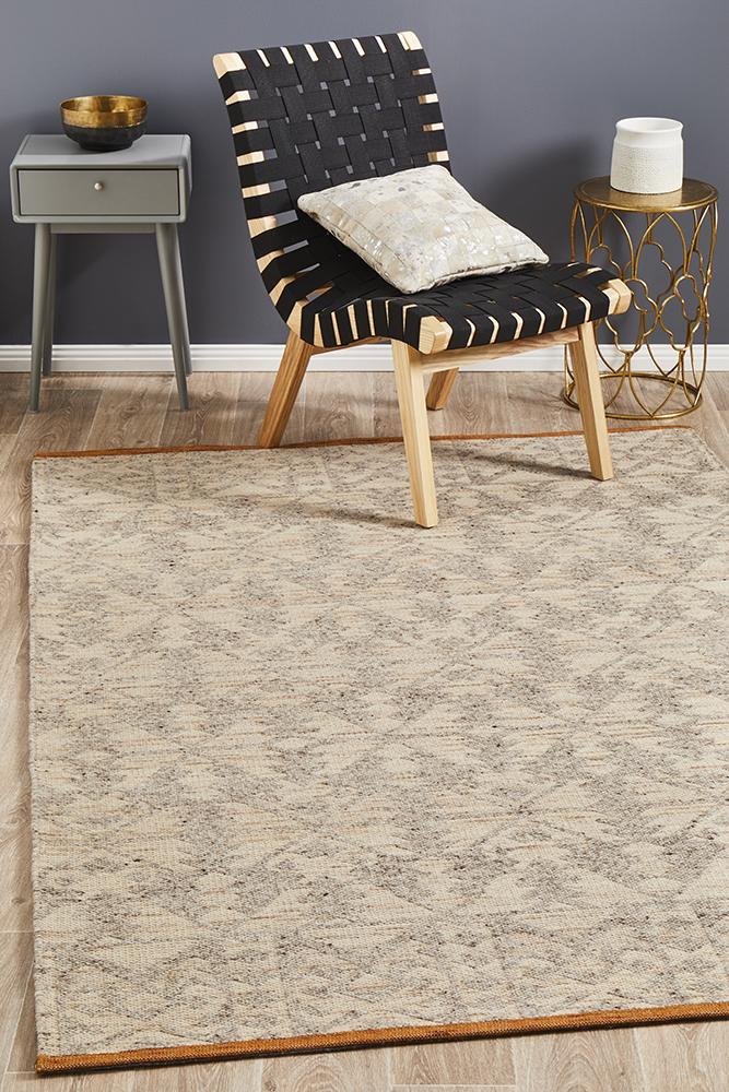 Relic Louis Natural Rust Rug - Floorsome - MODERN - REL - 160 - NAT - 225X155 - MODERN