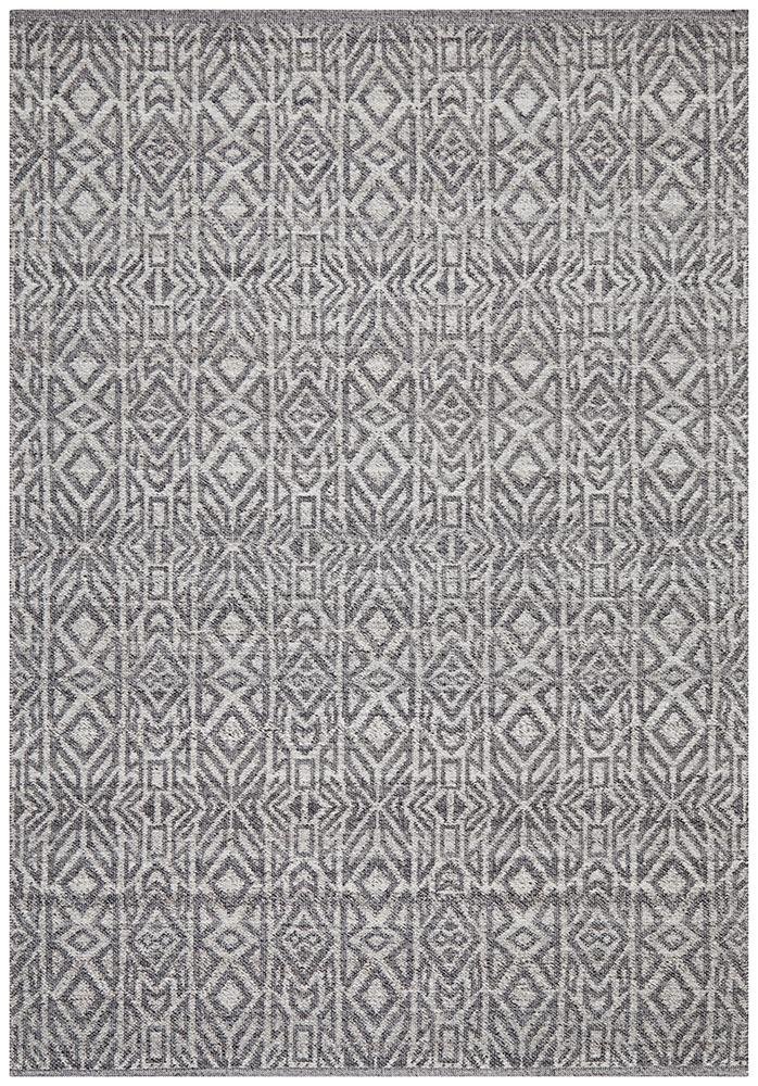 Relic Sammy Graphite Cobolt Rug - Floorsome - MODERN - REL - 150 - GRPH - 225X155 - MODERN