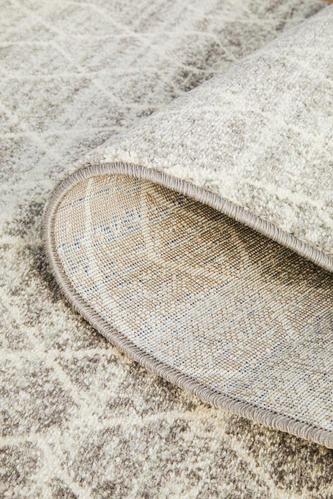 Remy Silver Transitional Runner Rug - Floorsome - Modern - EVO - 257 - SIL - 300X80 - Modern