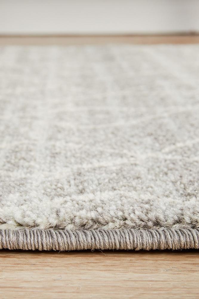Remy Silver Transitional Runner Rug - Floorsome - Modern - EVO - 257 - SIL - 300X80 - Modern
