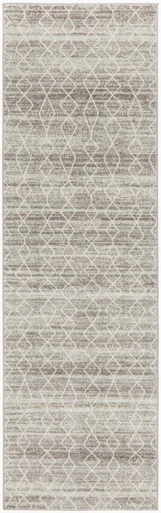 Remy Silver Transitional Runner Rug - Floorsome - Modern - EVO - 257 - SIL - 300X80 - Modern