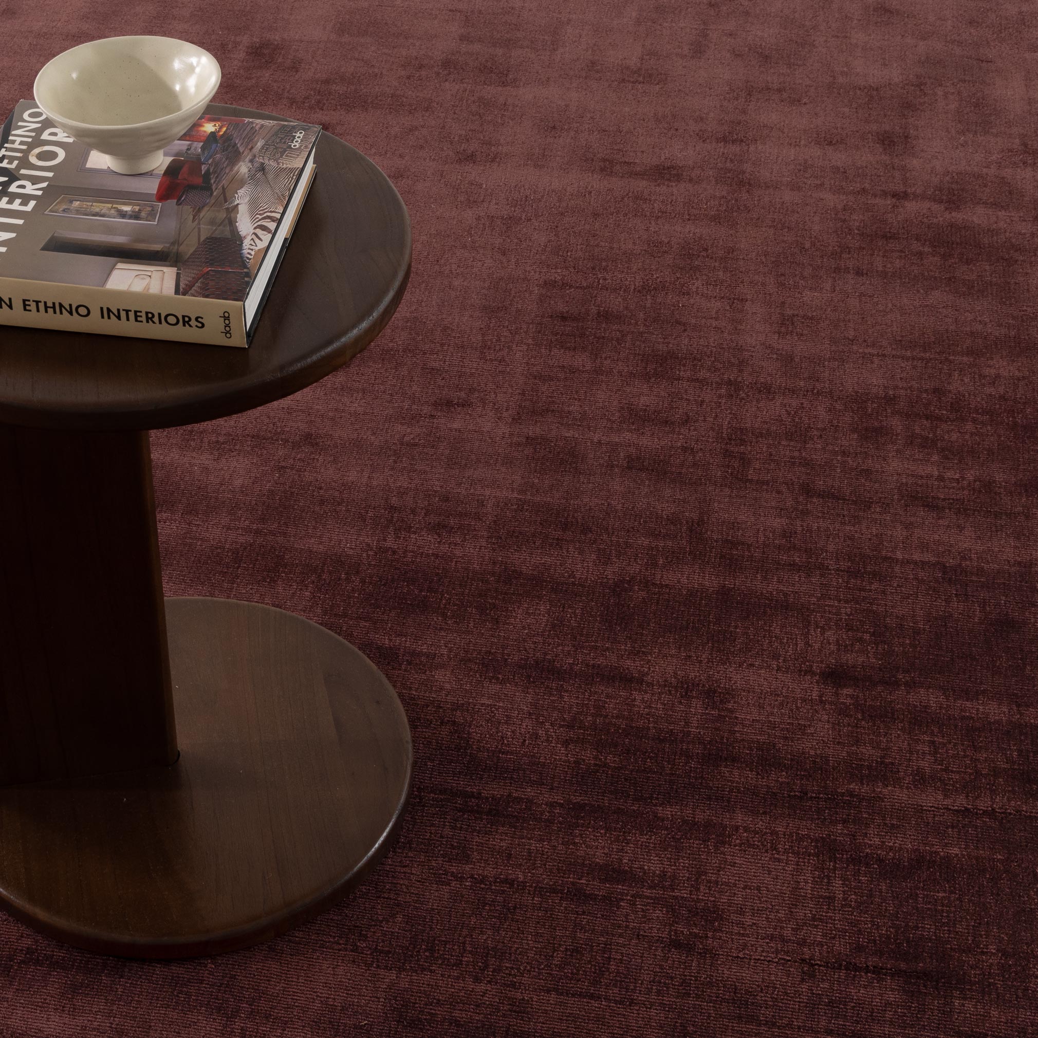 Reverie Chocolate Cherry Rug - Floorsome - Area Rug - REVE160CHOC - Area Rug