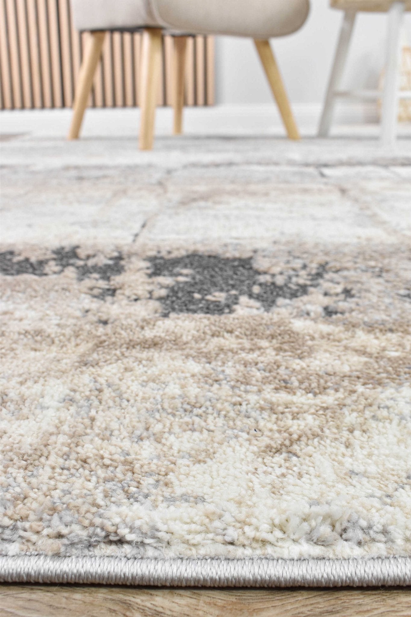 Ripple Radiance Rug - Floorsome - MODERN - CHAR-TANGLEWOOD-80X150 - MODERN