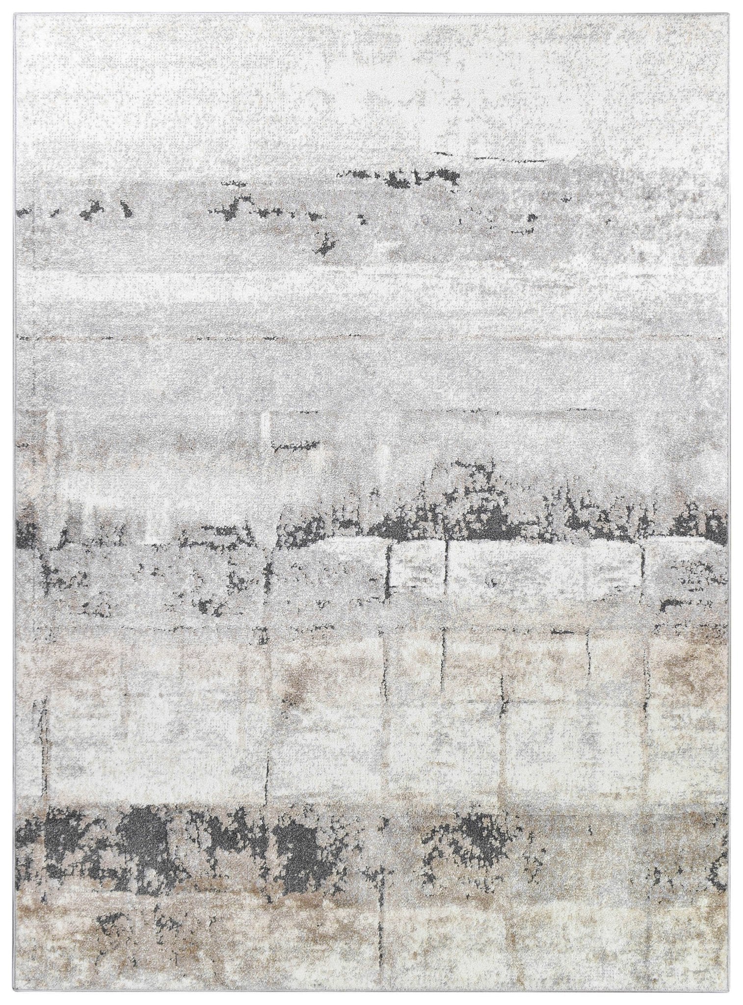 Ripple Radiance Rug - Floorsome - MODERN - CHAR-TANGLEWOOD-80X150 - MODERN