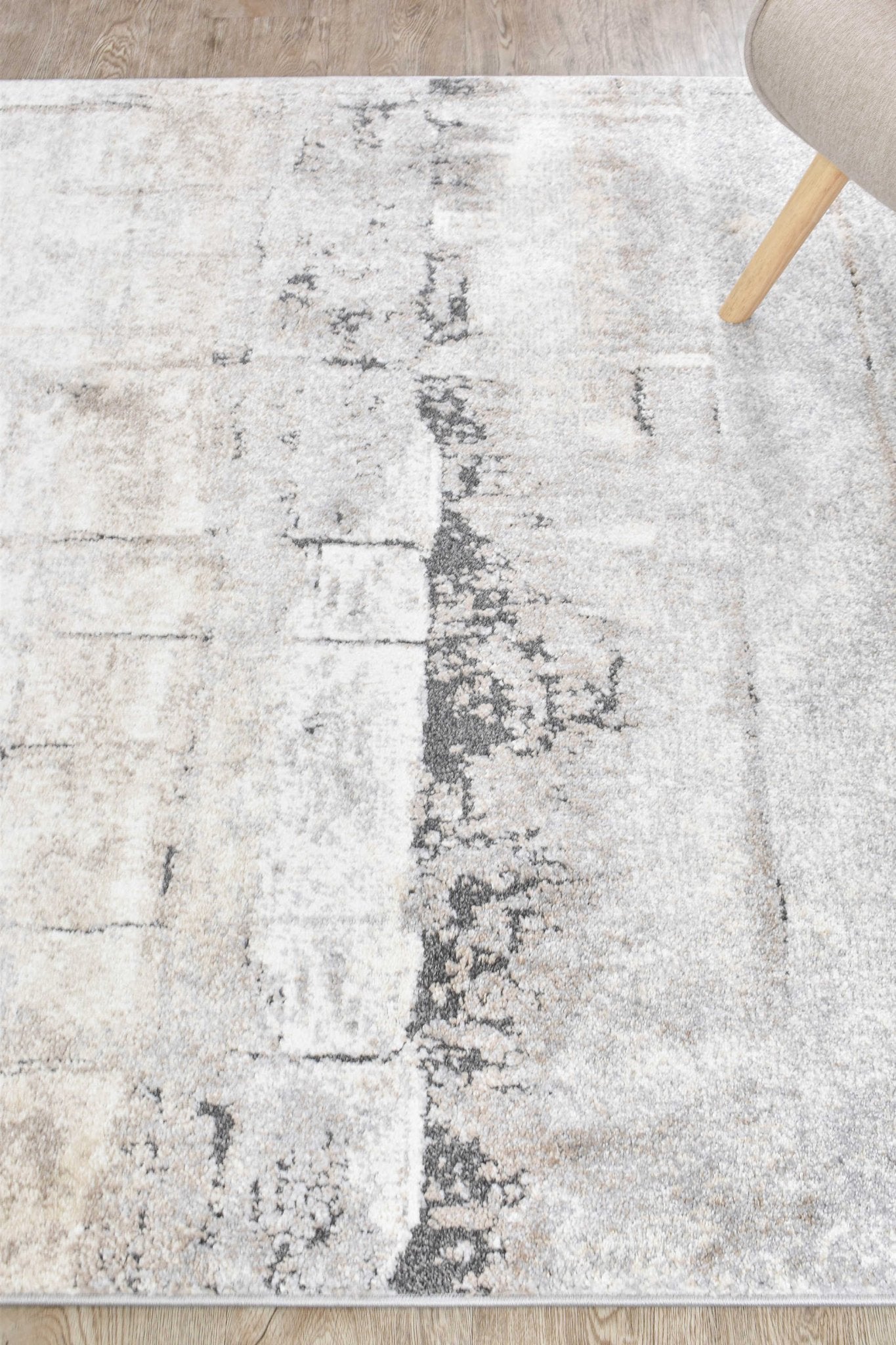 Ripple Radiance Rug - Floorsome - MODERN - CHAR-TANGLEWOOD-80X150 - MODERN