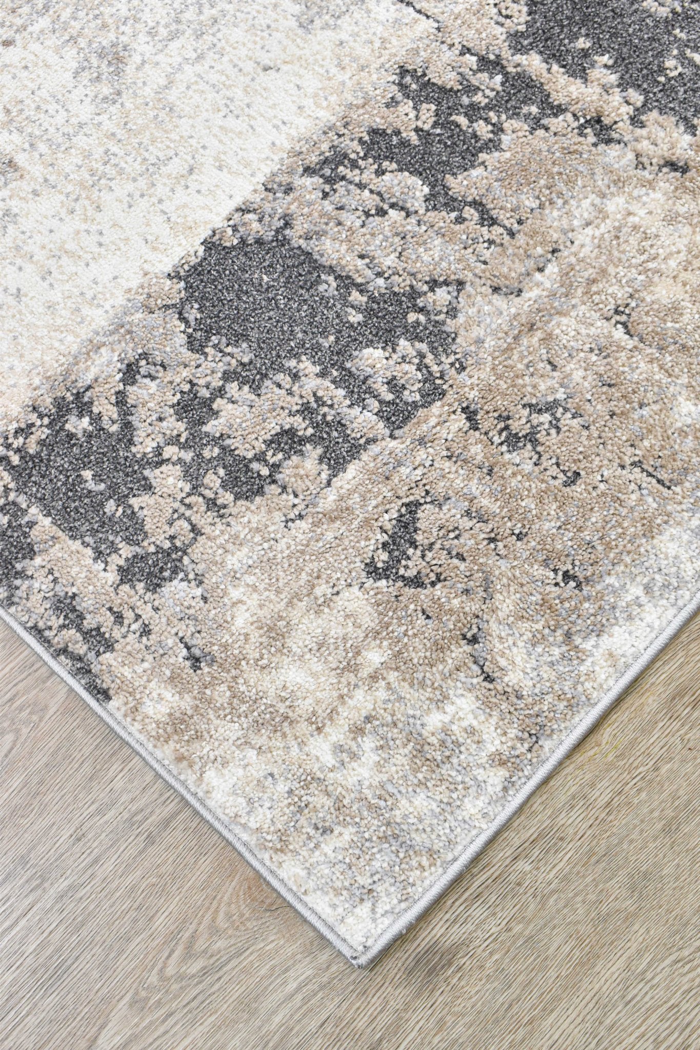 Ripple Radiance Rug - Floorsome - MODERN - CHAR-TANGLEWOOD-80X150 - MODERN