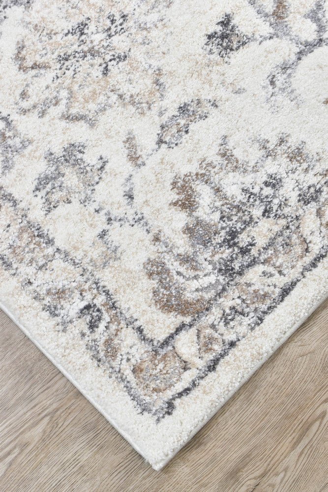 Roman 678A Pearl Bloom - Floorsome - MODERN - SOFIA - B0678A - GREY - 80X150 - MODERN