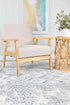 Roman A0238A Grey Pail Rug - Floorsome - INDOOR/OUTDOOR - SOFIA - A0238A - BLUE - 80X150 - INDOOR/OUTDOOR