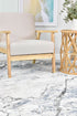 Roman A0240A Oceanic Rug - Floorsome - INDOOR/OUTDOOR - SOFIA - A0240A - D - BLUE - 80X150 - INDOOR/OUTDOOR