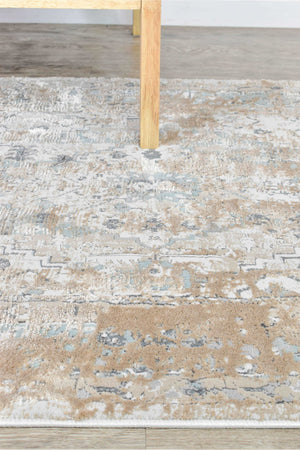 Rosalind 27340A Creamy Beige Rug - Floorsome - INDOOR/OUTDOOR