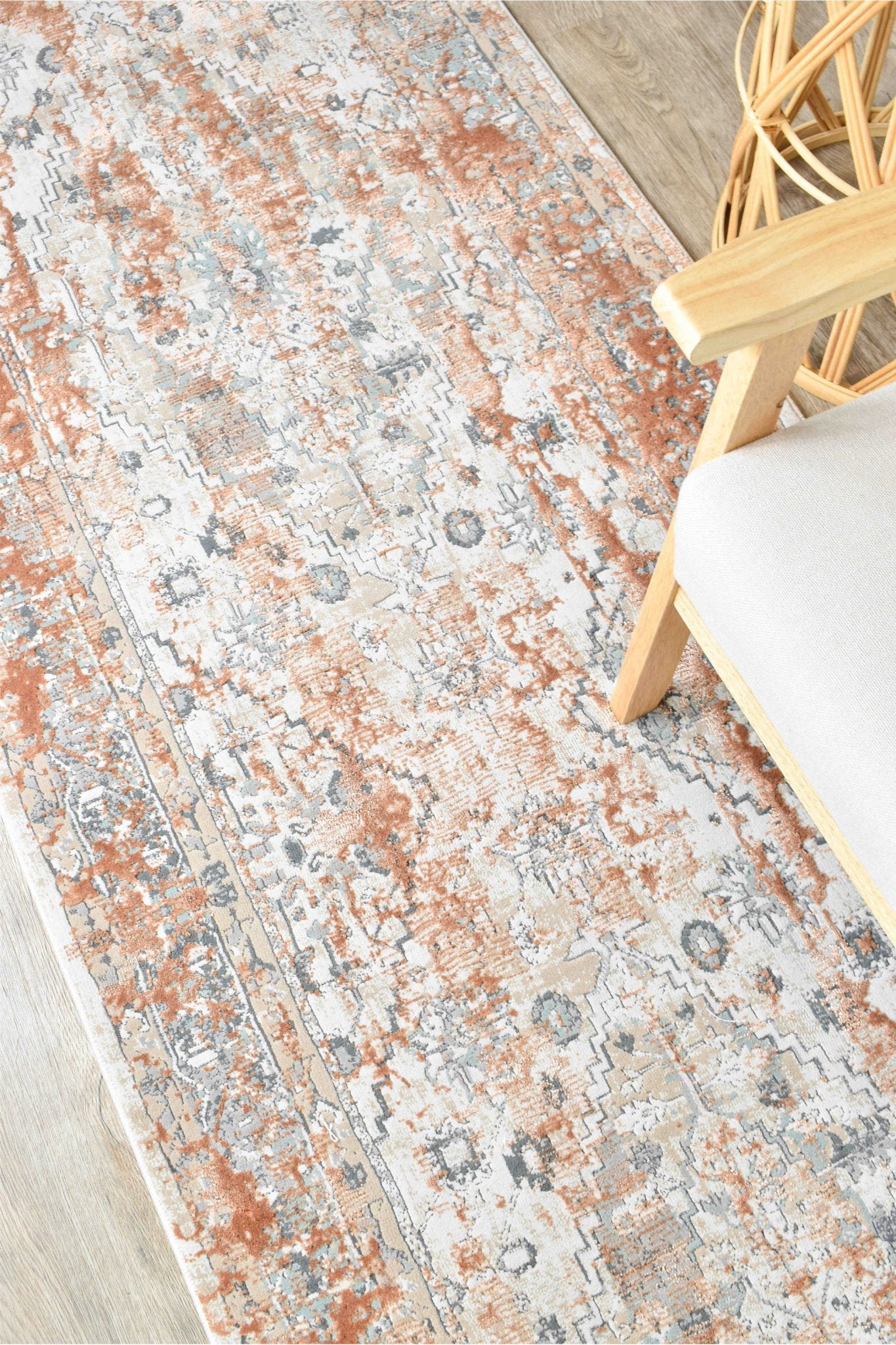 Rosalind 27340A Exotic Terracotta Rug - Floorsome - INDOOR/OUTDOOR - OASIS - 27340A - TABA - 160X230 - INDOOR/OUTDOOR