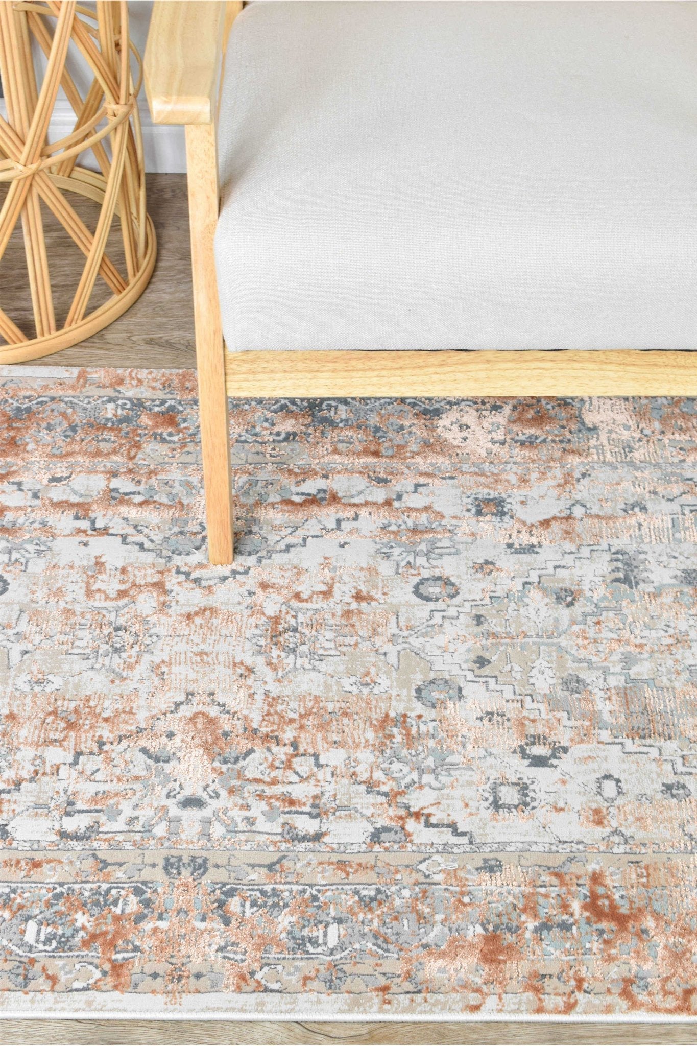 Rosalind 27340A Exotic Terracotta Rug - Floorsome - INDOOR/OUTDOOR - OASIS - 27340A - TABA - 160X230 - INDOOR/OUTDOOR