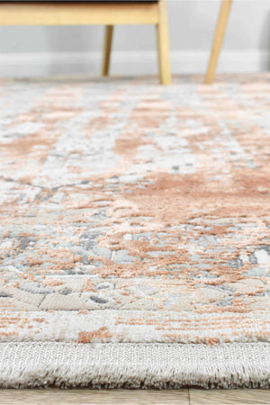 Rosalind 27340A Exotic Terracotta Rug - Floorsome - INDOOR/OUTDOOR
