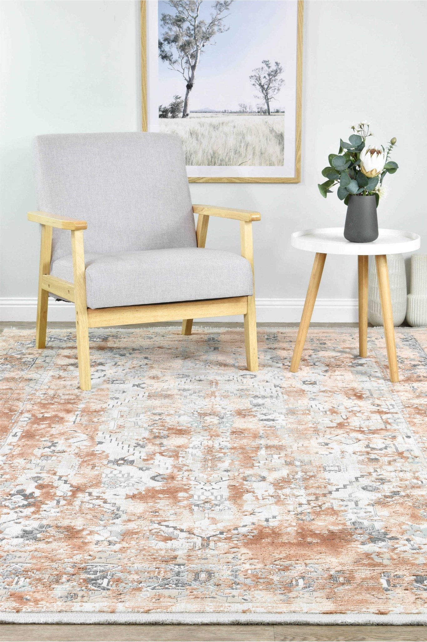 Rosalind 27340A Exotic Terracotta Rug - Floorsome - INDOOR/OUTDOOR - OASIS - 27340A - TABA - 160X230 - INDOOR/OUTDOOR