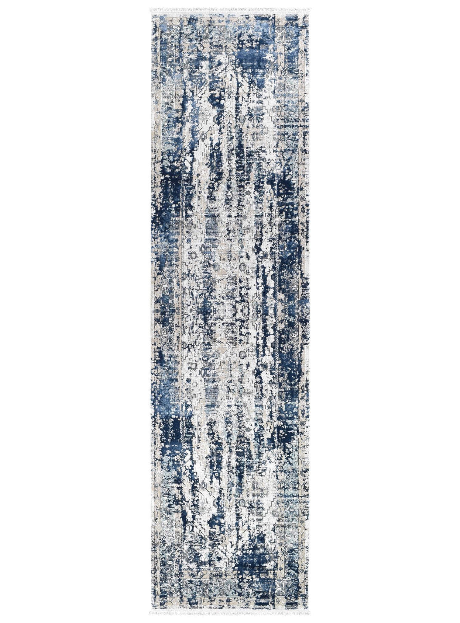 Rosalind 27340A Vintage Denim Rug - Floorsome - INDOOR/OUTDOOR - OASIS - 27340A - NAVY - 160X230 - INDOOR/OUTDOOR