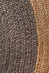 Round Jute Natural Rug Charcoal - Floorsome - Flatweave - ATR - POLO - CHAR - 120X120 - Flatweave