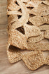 Round Jute Natural Tessellate Rug - Floorsome - Flatweave - ATR - TES - NAT - 120X120 - Flatweave