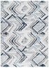 Ruby Diamond Blue Grey Rug - Floorsome - Area Rug - RUBY16001 - Area Rug