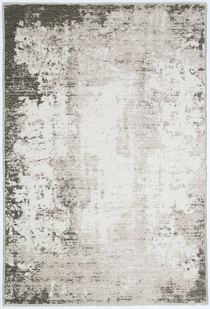 Rustic Vintage Abstract 2 in 1 Reversible Rug Beige - Floorsome - Modern