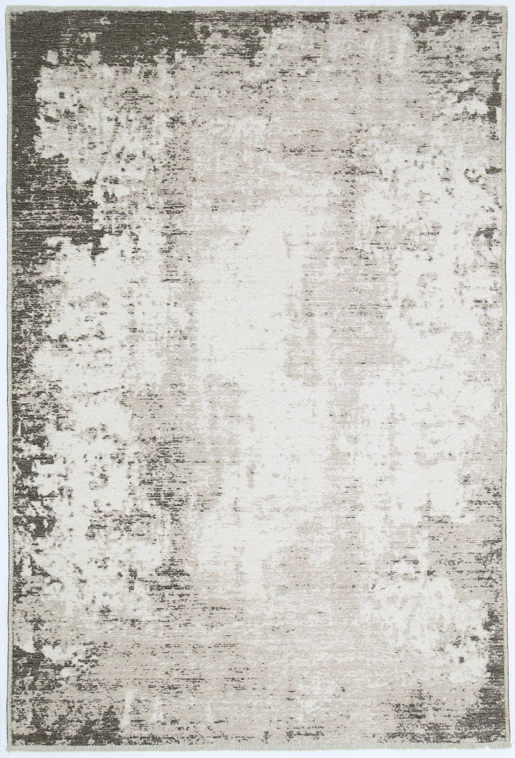 Rustic Vintage Abstract 2 in 1 Reversible Rug Beige - Floorsome - Modern