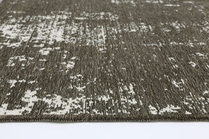 Rustic Vintage Abstract 2 in 1 Reversible Rug Beige - Floorsome - Modern