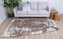 Rustic Vintage Abstract 2 in 1 Reversible Rug Beige - Floorsome - Modern - RUST8036121BEIG - Modern
